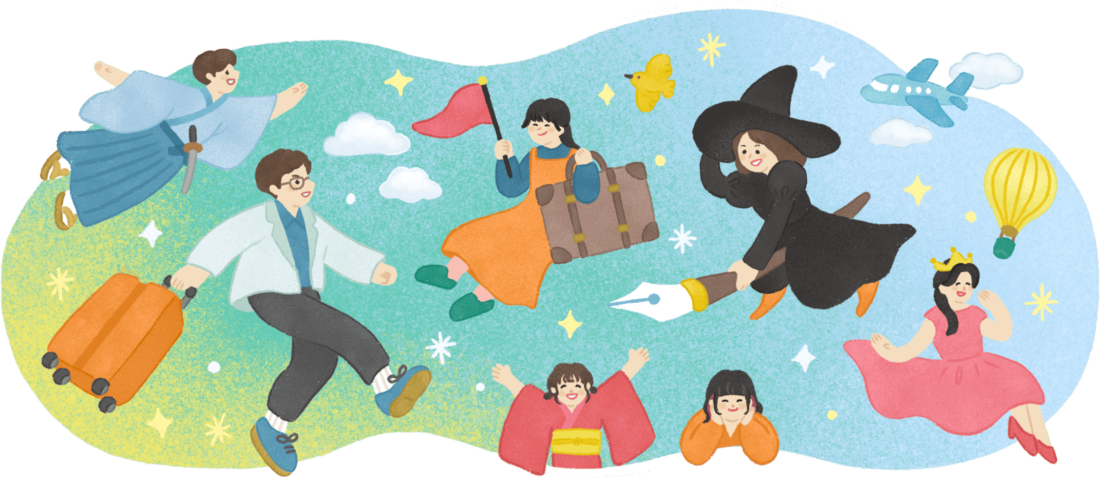 お問い合せイラスト