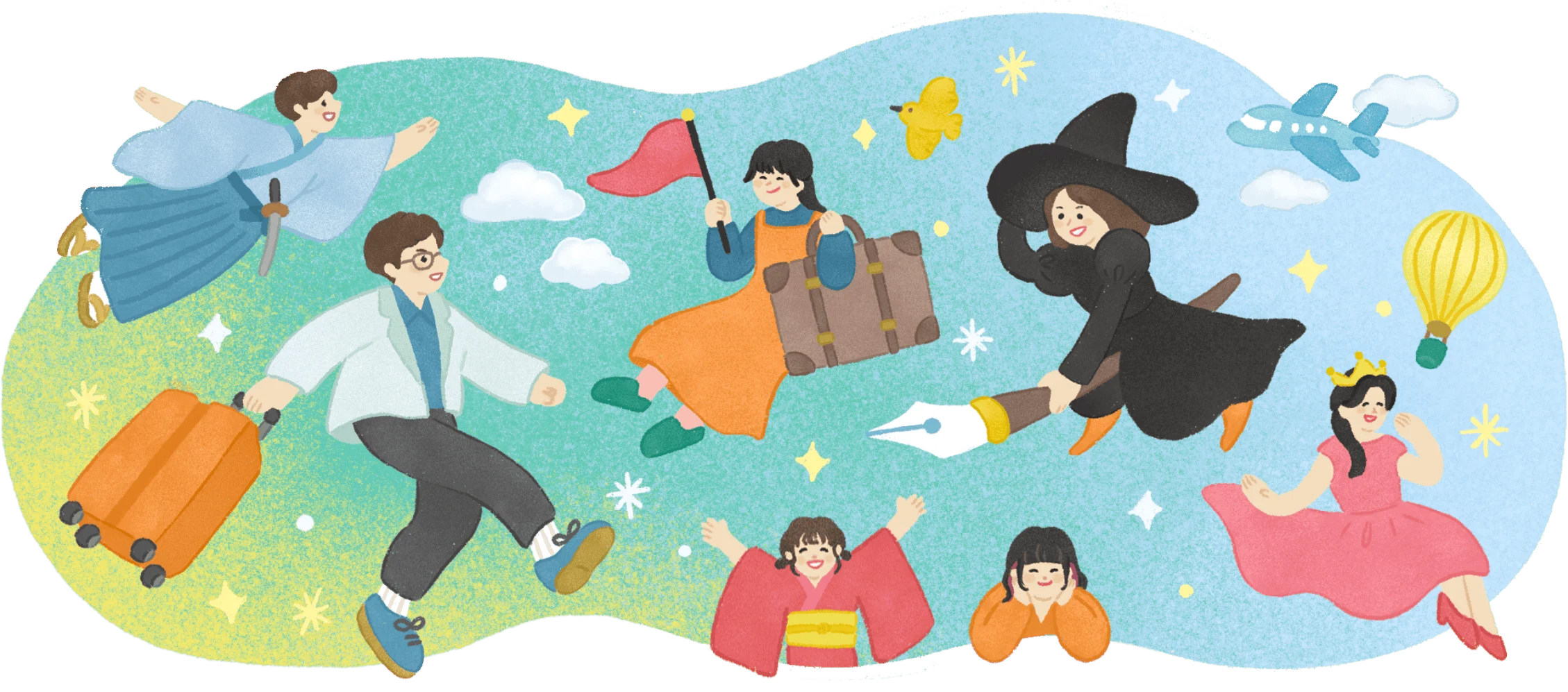 お問い合わせイラスト